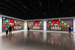 Installation view, Gilbert & George: 21st Century Pictures. Photo: Mark Blower. Courtesy of the Hayward Gallery.